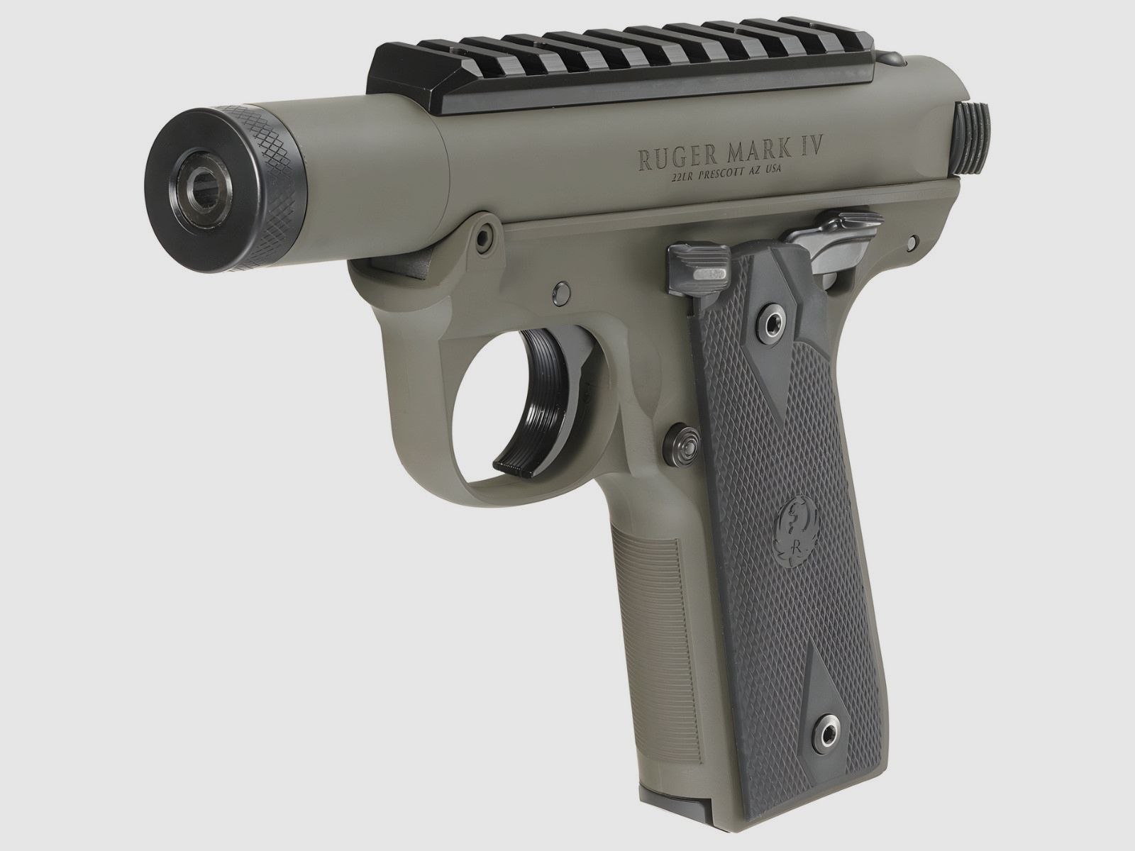 Ruger Mark IV 22/45 Tactical 3" - OD Green - 40182, zdjęcie 2 z 9