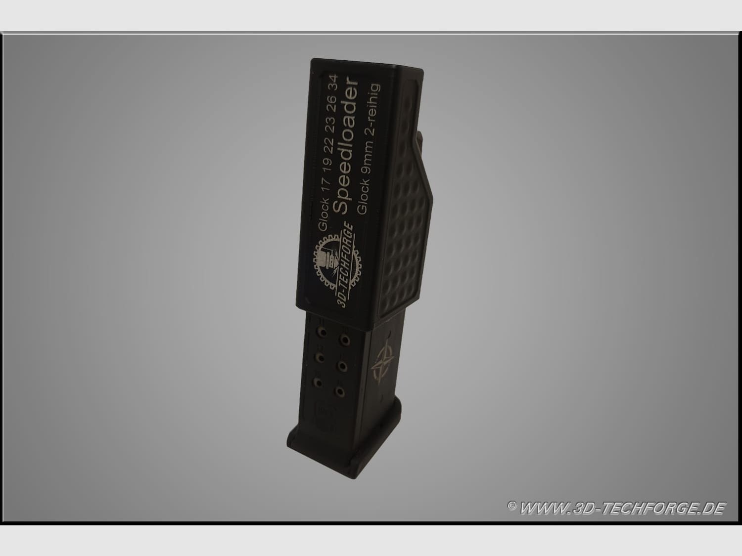 3D-TechForge Speedloader – Passend für Glock 9mm / .40 S&W Magazine