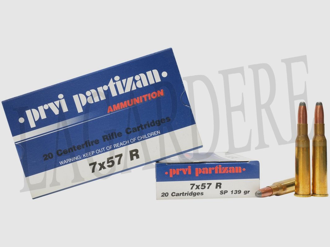 PRVI PARTIZAN A-098 139 GRS / 9,0 G (Patrone mit Geschoss)