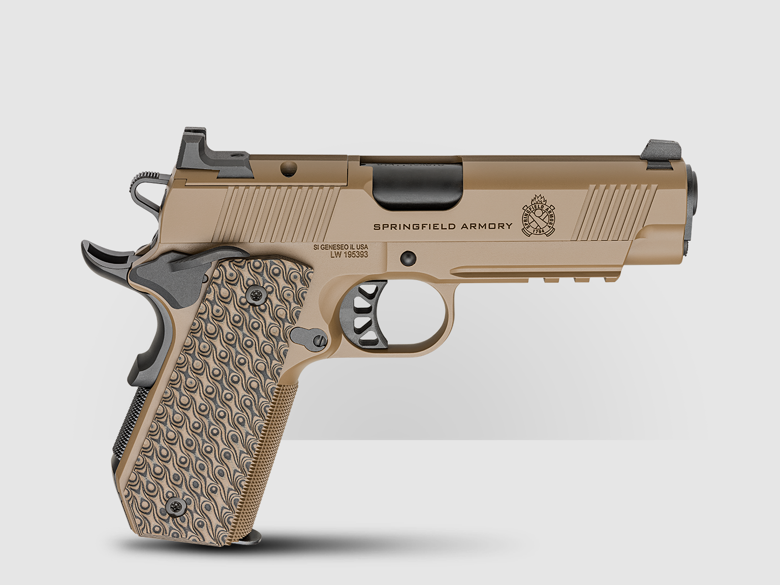 Springfield Armory 1911 TRP™ AOS PISTOL .45 ACP, 4.25“, COYOTE