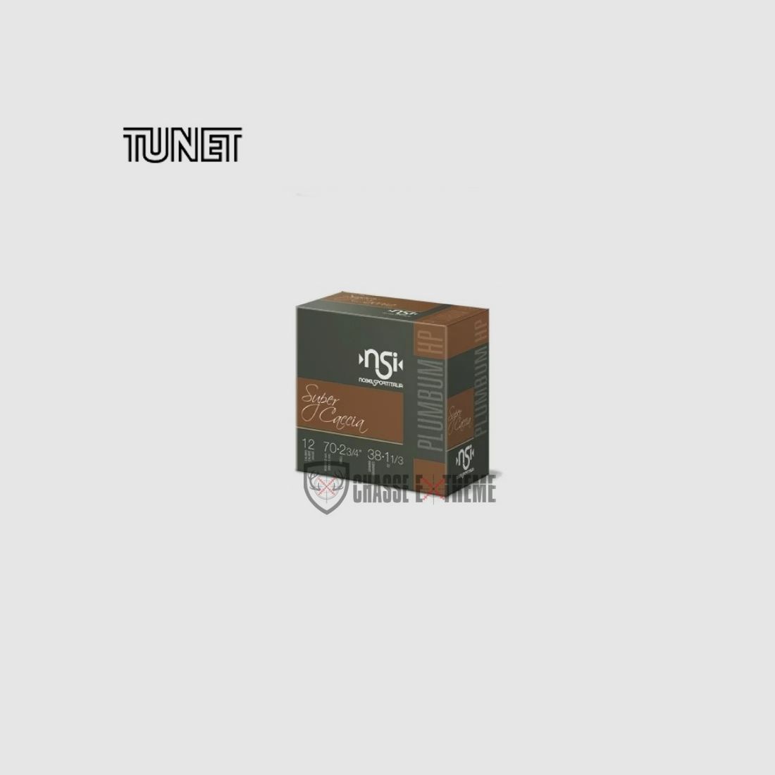 10 Patronen TUNET Nsi Classica Super Caccia 38Gr Kal. 12/70