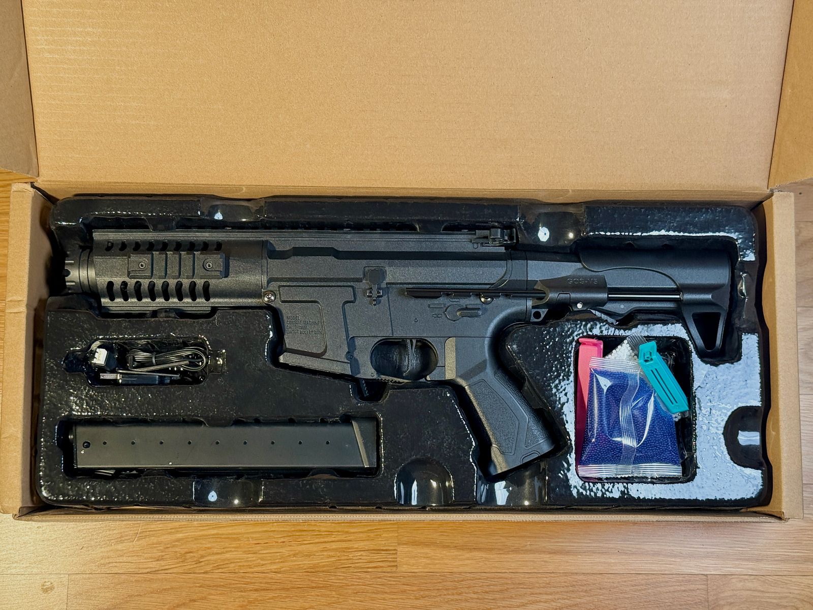 Conjunto completo de Gel Blaster ARP9 – Listo para usar de inmediato – Como nuevo + Paike Red Dot