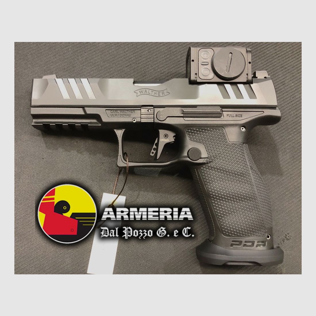 WALTHER PDP F.S. 9 LUGER 4.5″ + ACRO P-2, image 2 sur 2