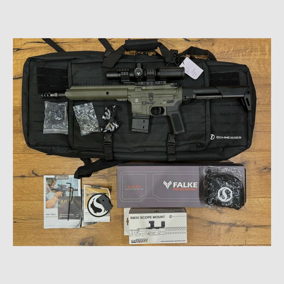 Schmeisser Schmeisser AR15 S4F Sport S OD GREEN