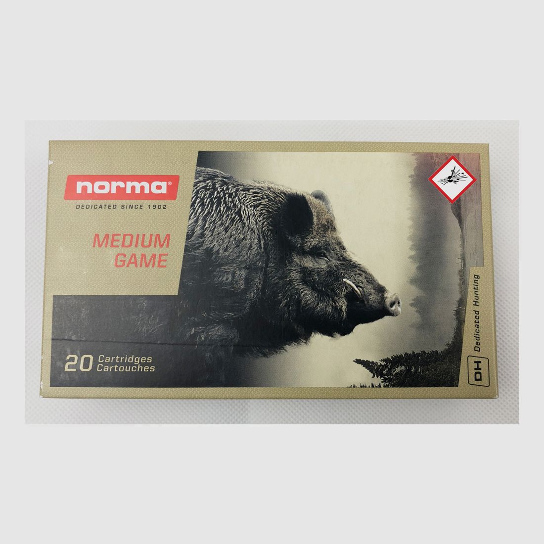 Norma Vulkan cartucho de caza cal. .308 WIN 180grs