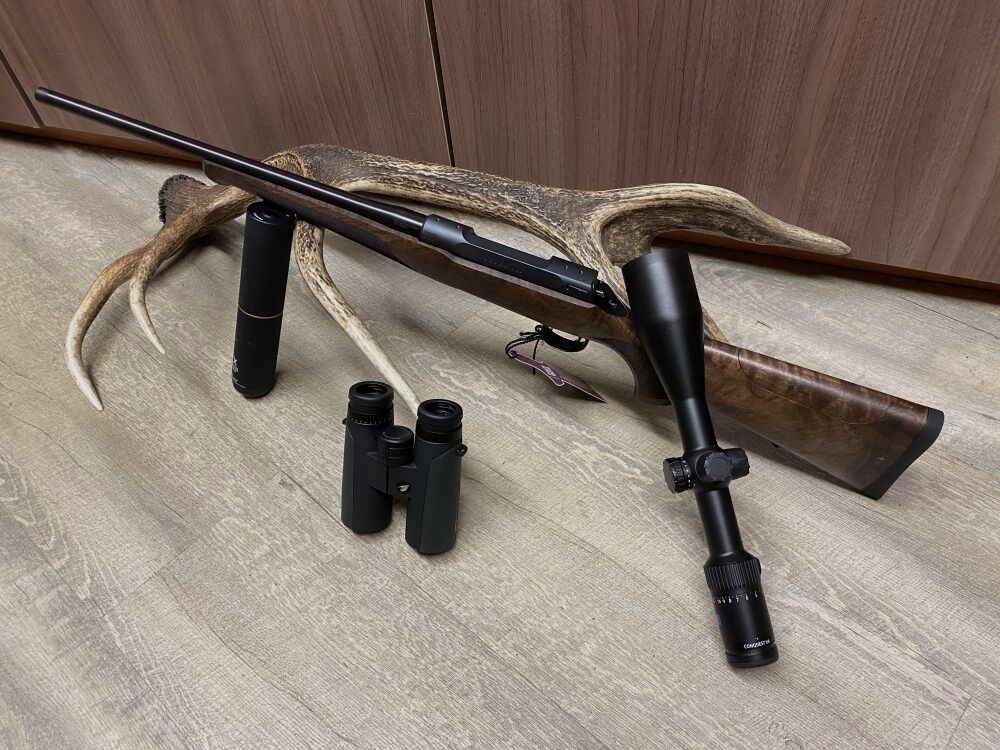 Sauer 100 Artemis VS, mit Zeiss Conquest V4 3-12x56