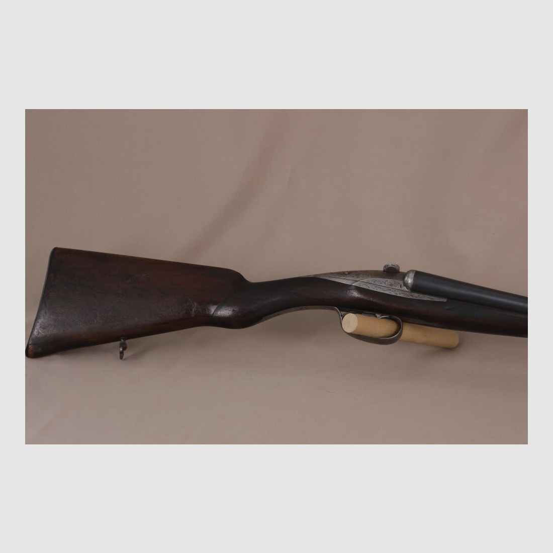 Darné; St. Etienne Side-by-Side Shotgun with Subtle Engraving