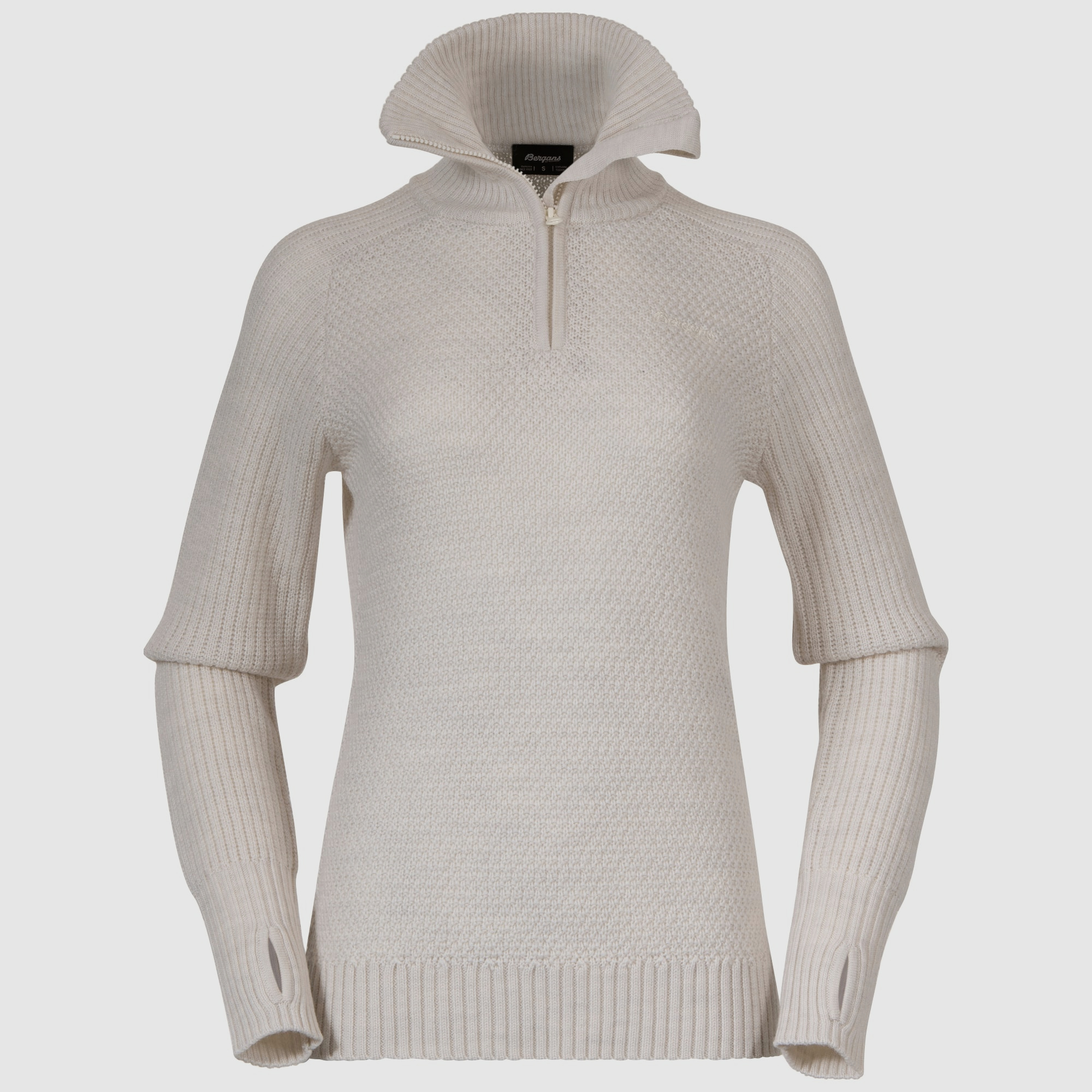 Bergans Ulriken Trui Dames Vanille Wit XL