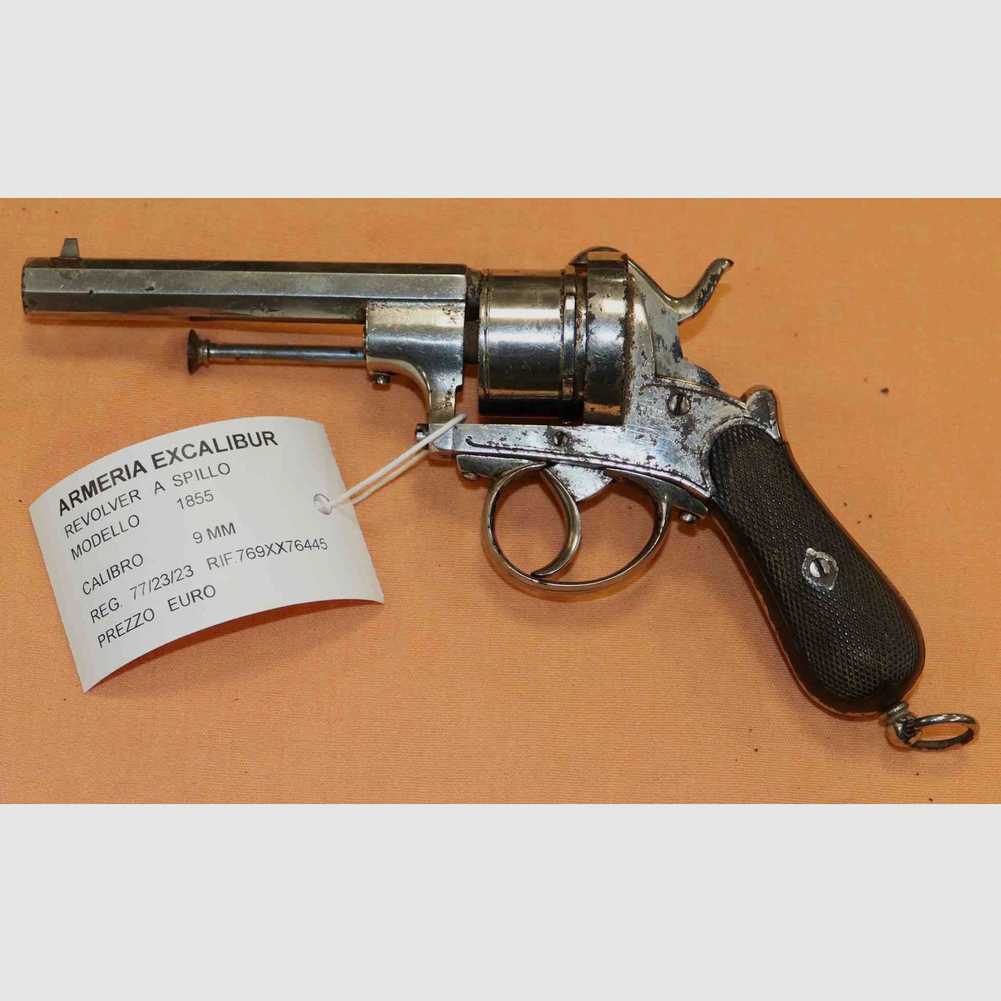 Spitzrevolver Modell 1855 Kaliber 9MM, Bild 1 von 6