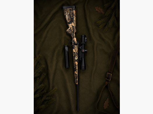 Repeater rifle Remington with Hausken silencer