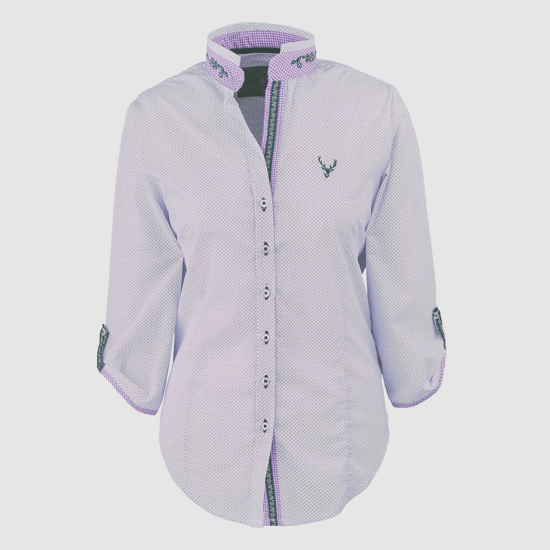 OS-Trachten Camicia a Manica Lunga