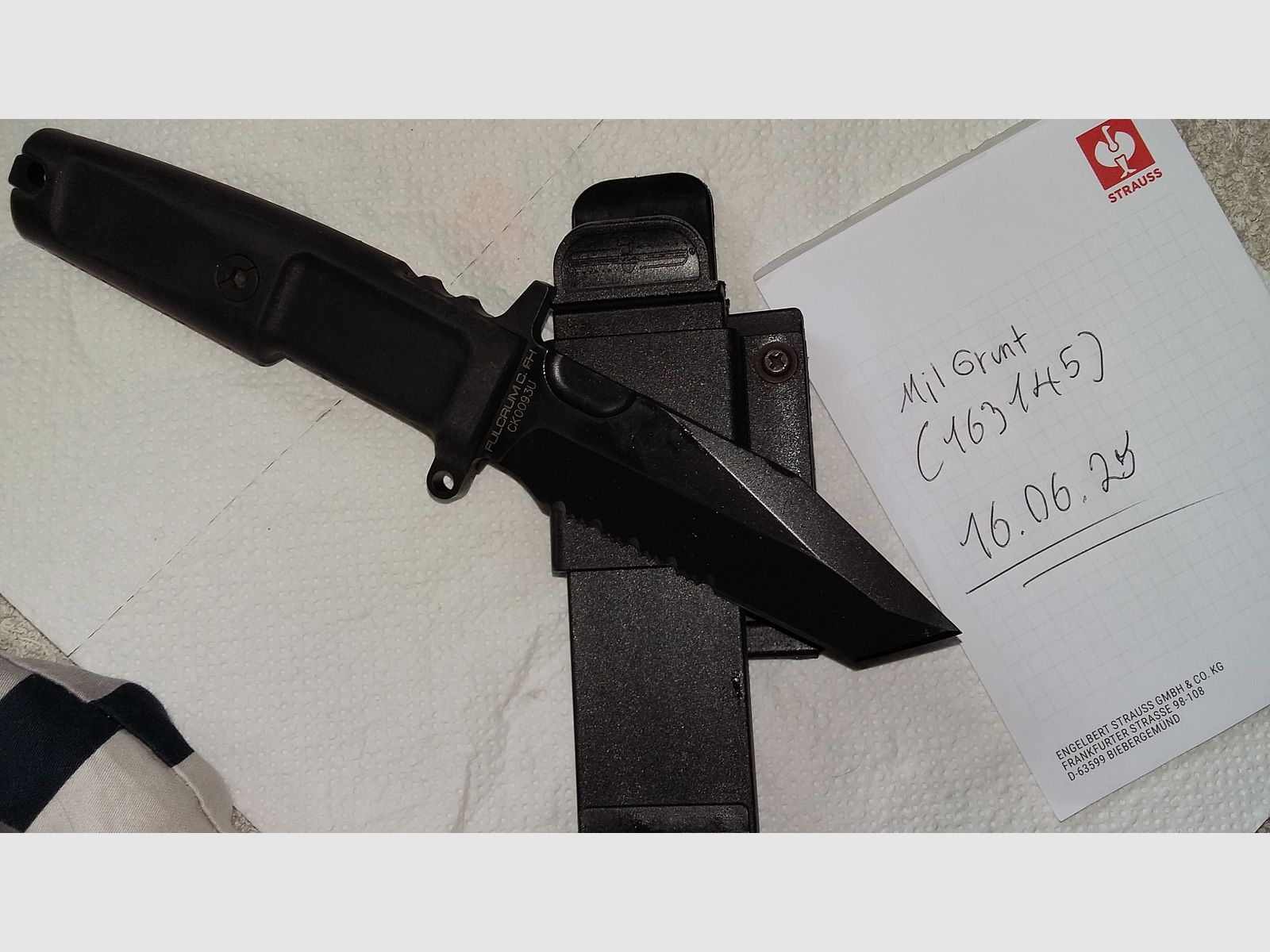 Extrema Ratio Fulcrum FH schwarz