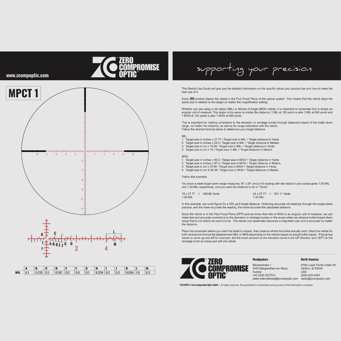 Zero Compromise ZC527 5-27×56 MPCT1, zdjęcie 3 z 3