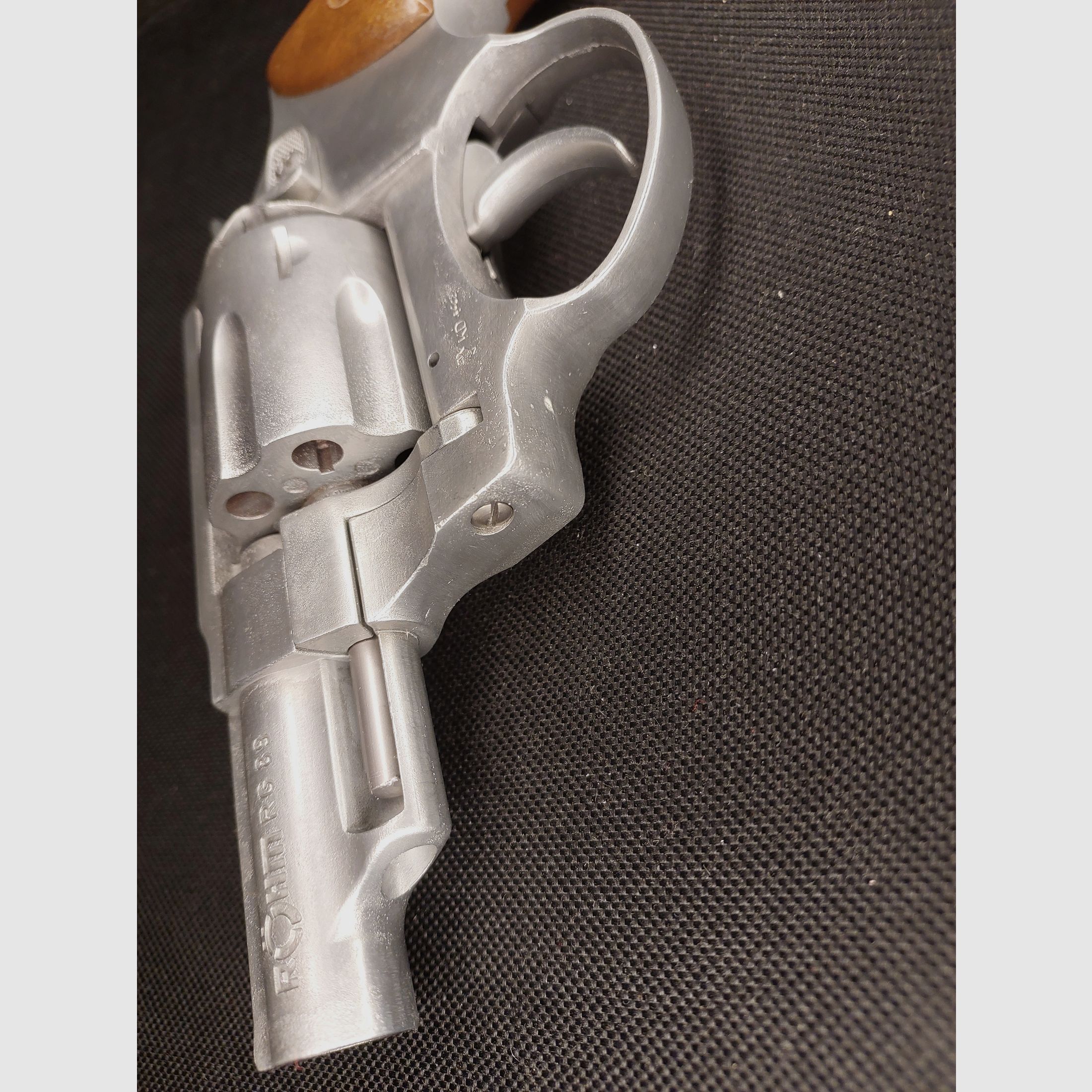 Röhm RG89 Schreckschuss Revolver Steel (PTB 451) Unikat!