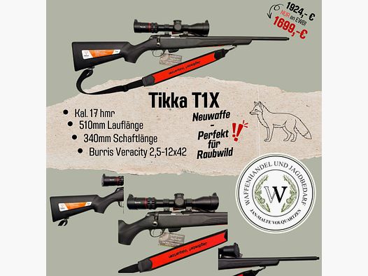 Tikka T1X