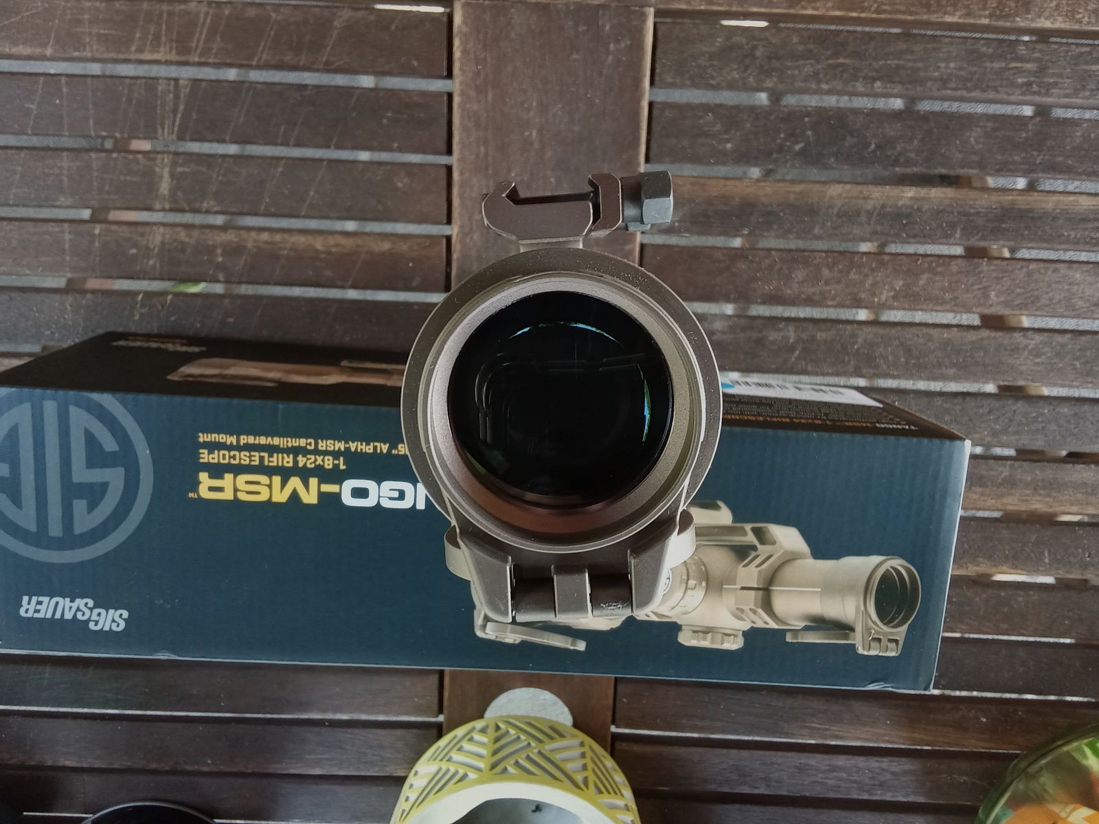 Scope LPVO 1-8 Sig Sauer Tango FDE MSR 1-8x24 with mount