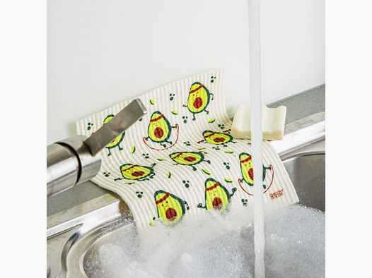 Panno Spugna Ecologico, Avocado