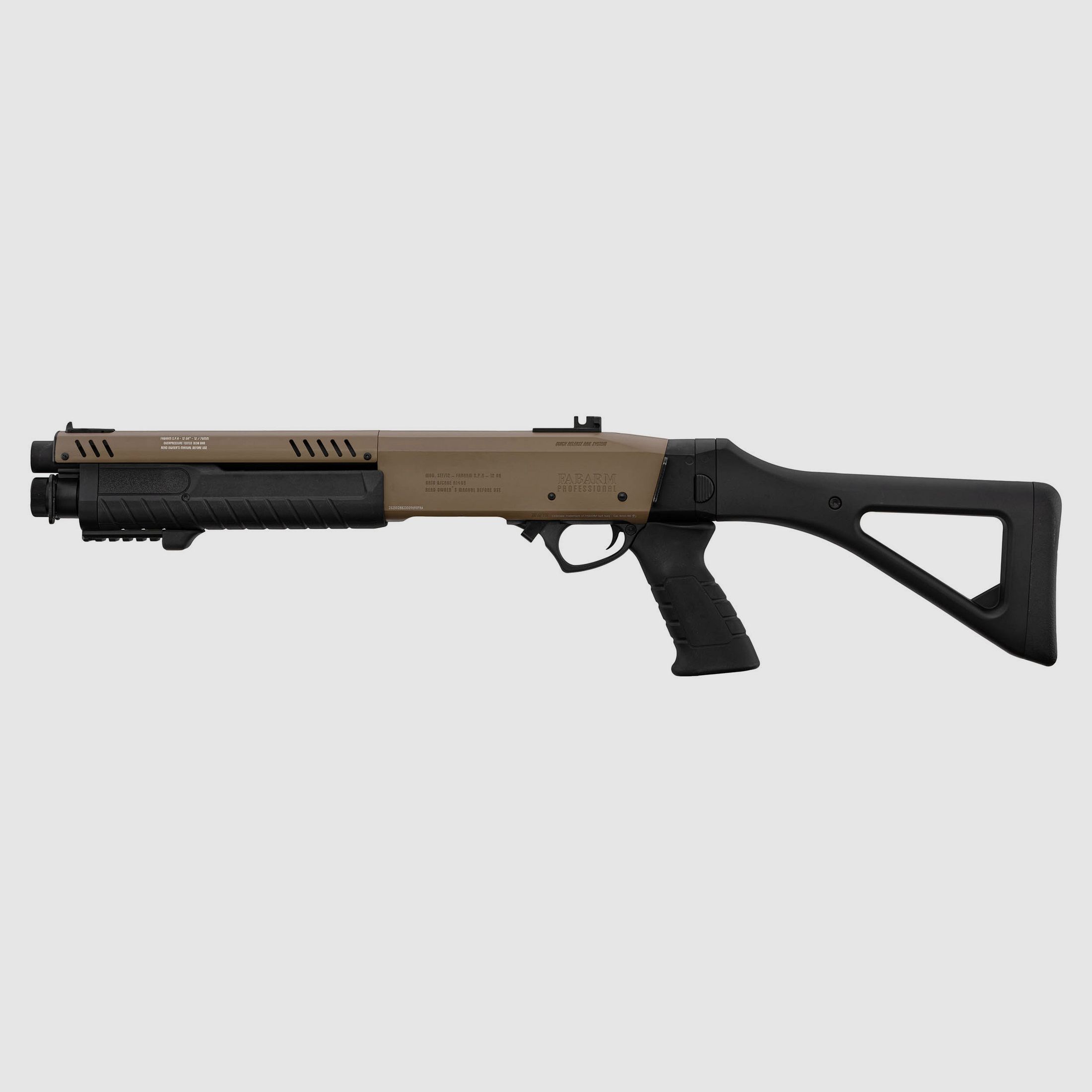 FABARM STF12 Initial Compact FDE 6mm - Airsoft Gas Non BlowBack