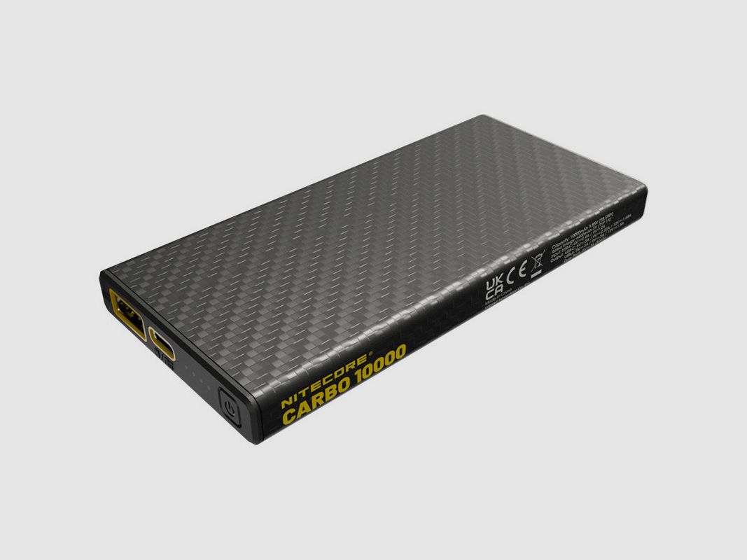 Externe Batterie CARBO 10000 mAh Nitecore