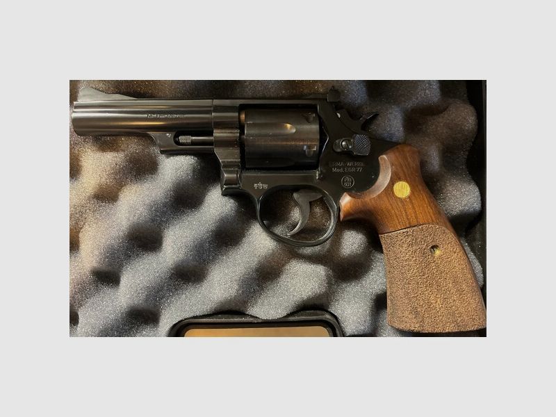 ERMA 4 Zoll Revolver EGR 77 cal. 380 - 9mm