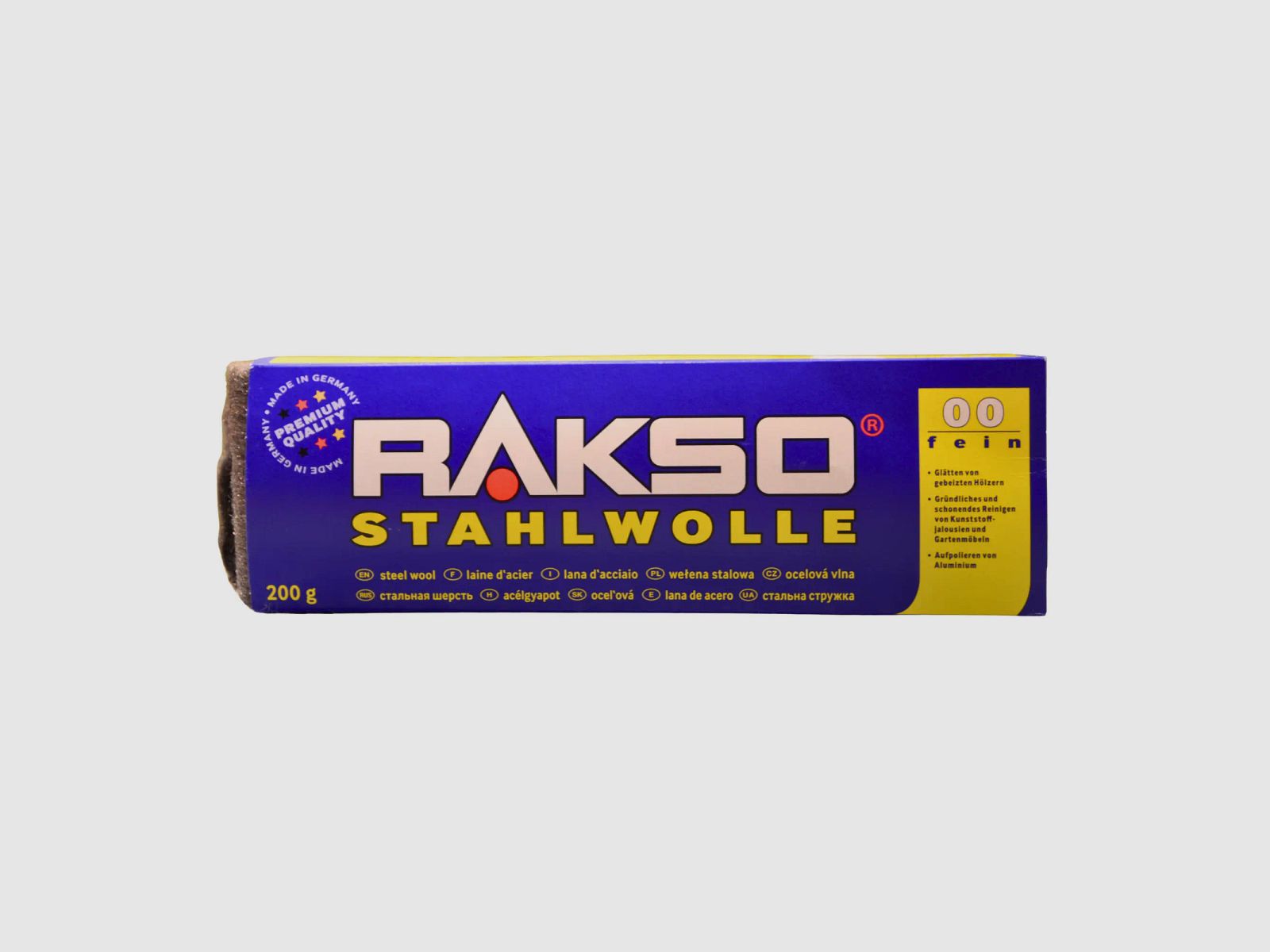 RAKSO Stahlwolle 00