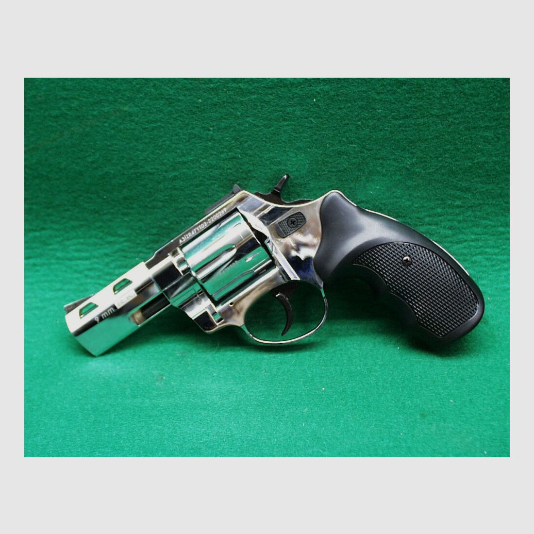 Zoraki Revolver R2 3", chroom, 9mm R Knall