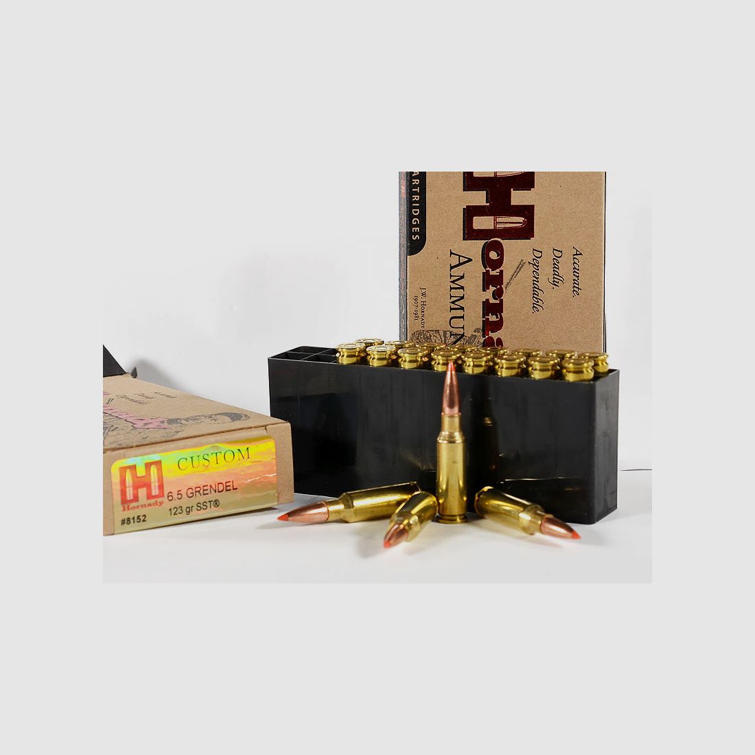 Hornady 6,5 mm GRENDEL 123 grs SST 1 Packung (20 Schuss á 2,345 €*)