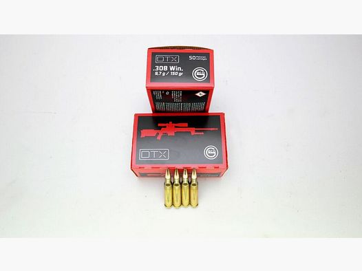 1000 Schuß Geco .308 Win DTX 150grs. im 50er Pack SOFORT VERFÜGBAR