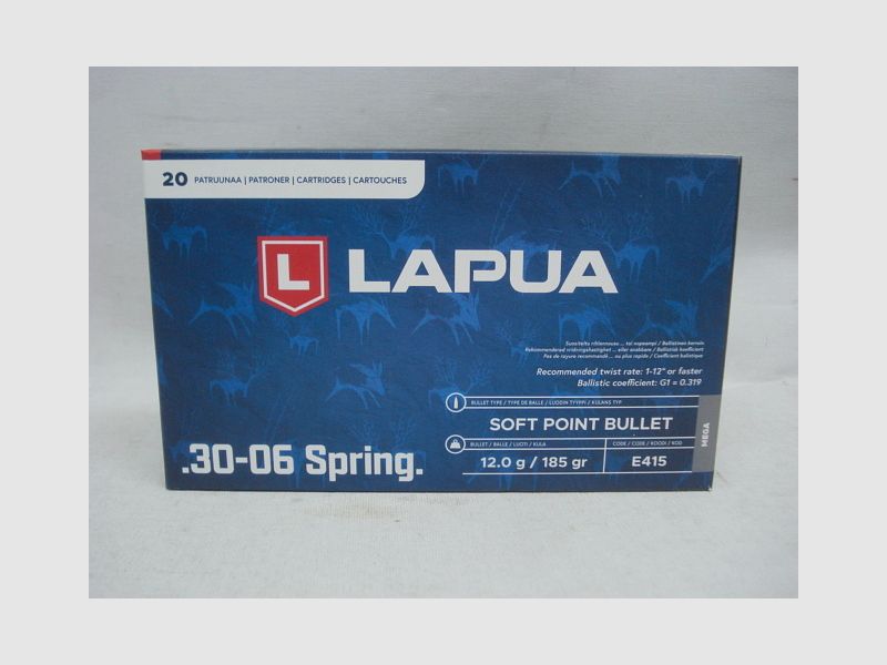 Lapua .30-06 Mega 12,0g/185gr - (a20)
