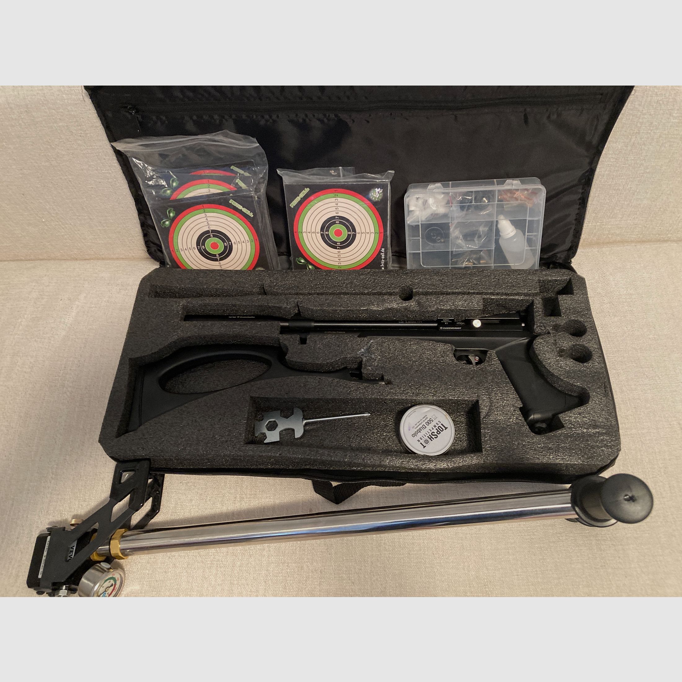 Diana Bandit Luftpistole/Gewehr Fullset m. Pumpe