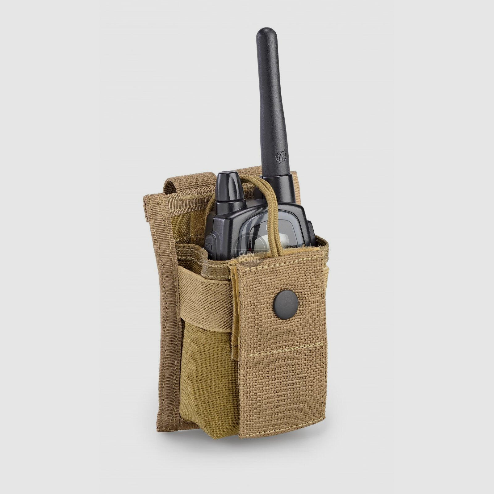 DEFCON 5 SPRINGS RADIO POUCH COYOTE TAN
