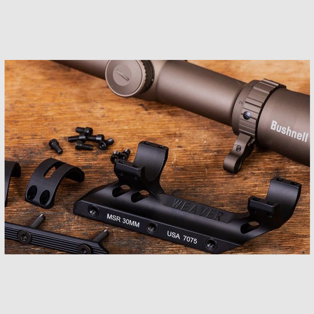 Weaver Premium MSR Tactical Scope Mount 34mm - Blockmontage