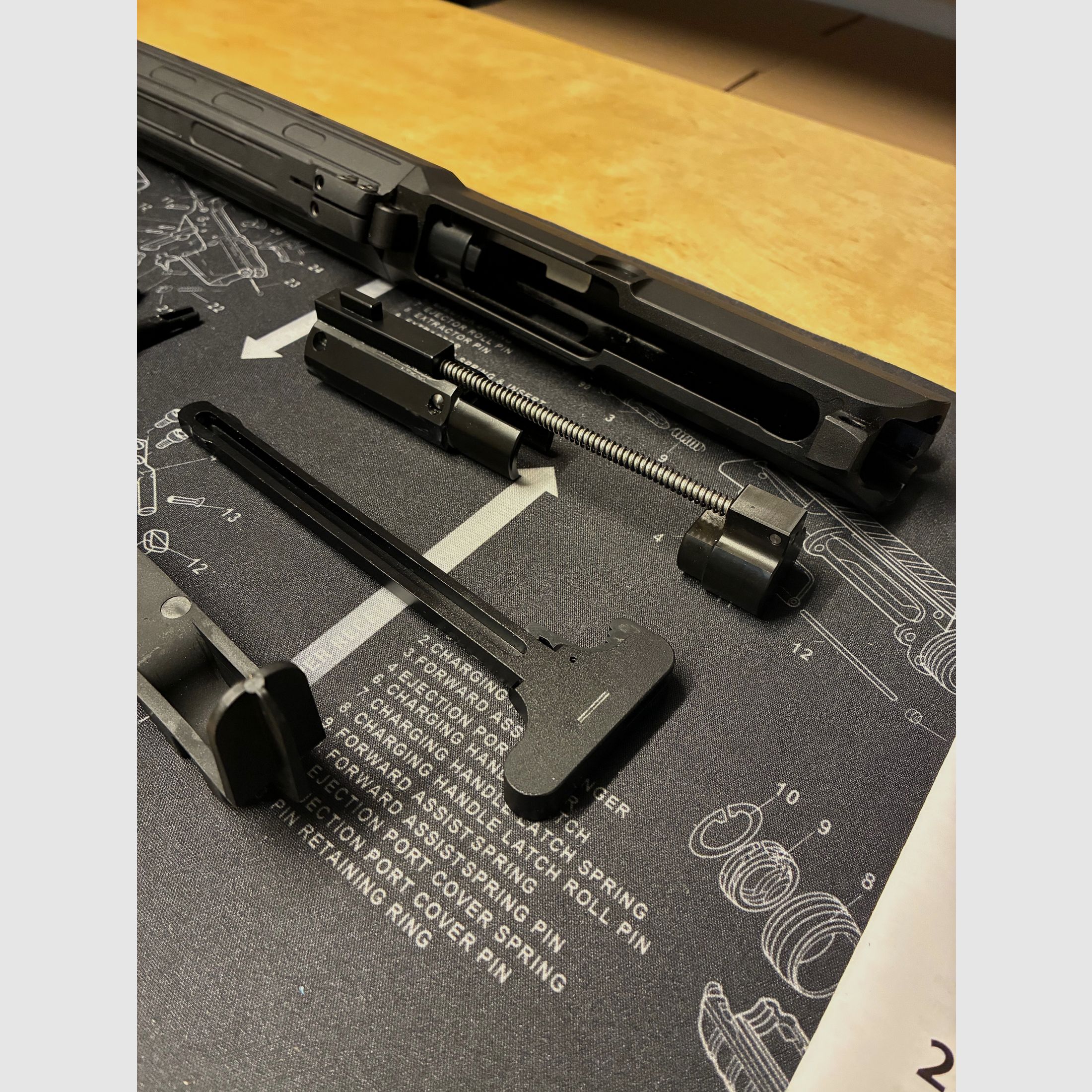 Nordic Components AR-15 .22 lfb conversion system – only 700 shots, excellent condition