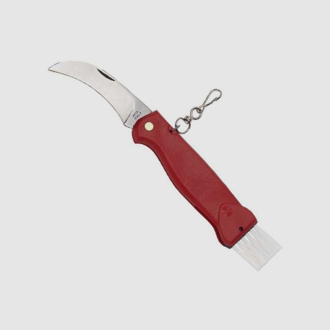 Pilzmesser mit rotem Griff