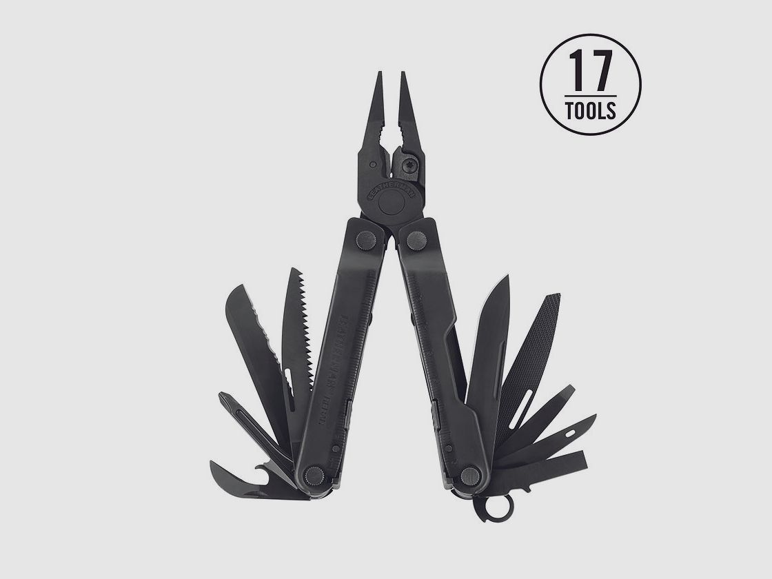 Leatherman – REBAR BLACK / HOLSTER NYLON BLACK, Bild 1 von 5