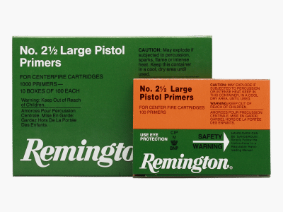 Remington Large Pistol Primers No. 2 1/2