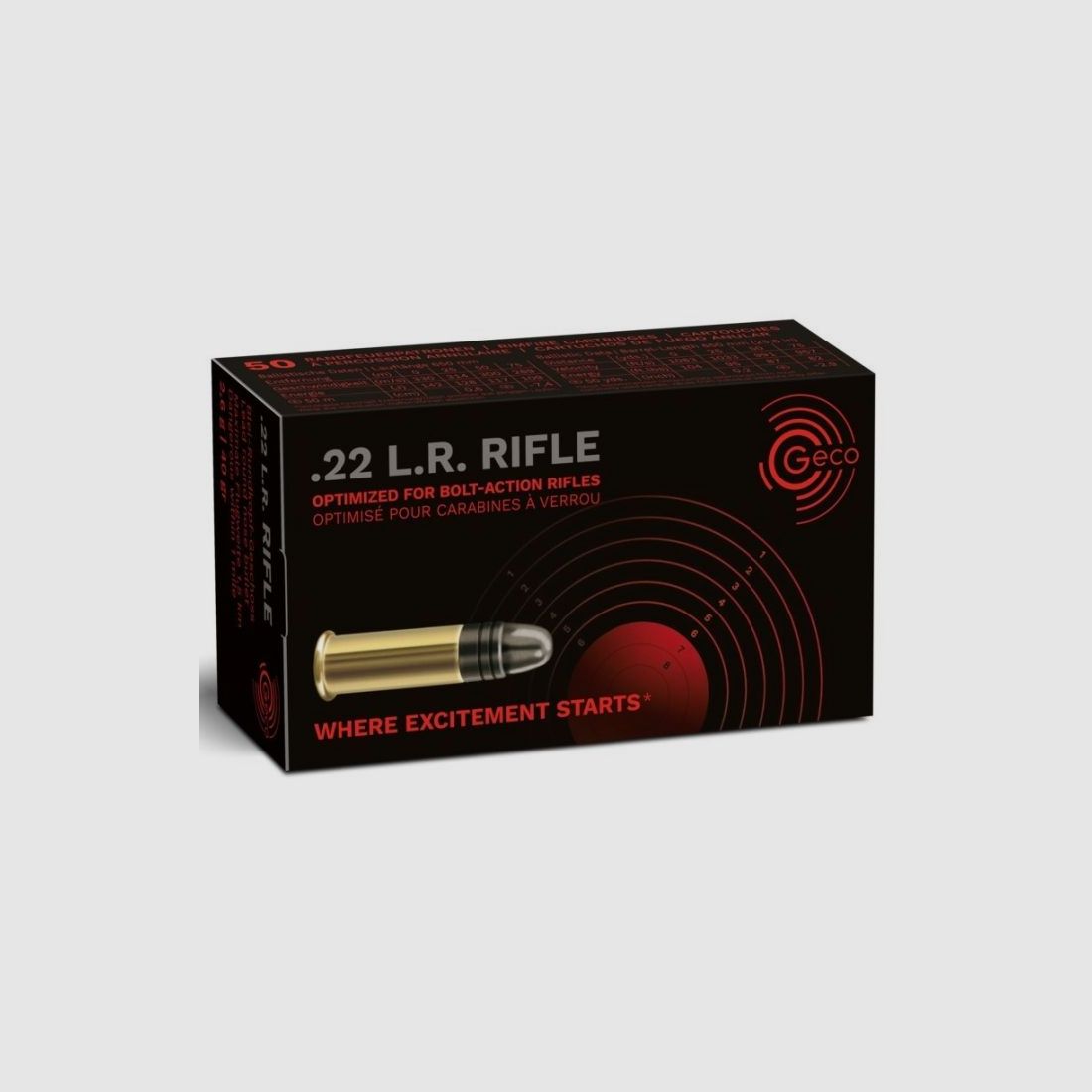 Munition 22lr Geco Gewehr 40 gr, Bild 1 von 14