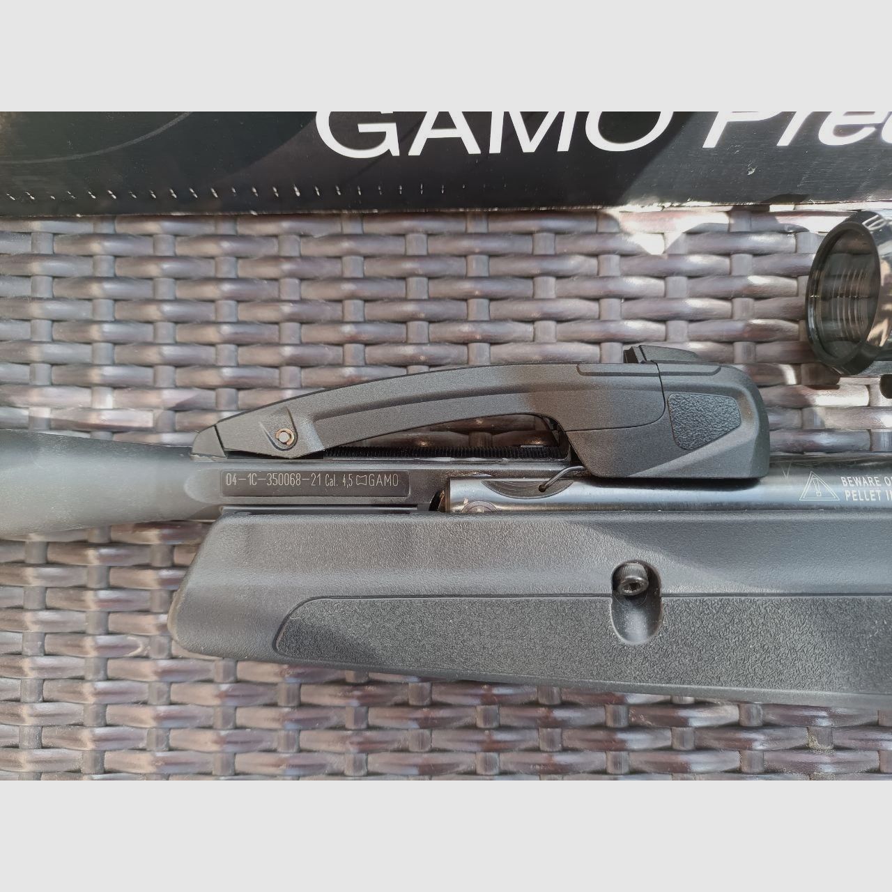 Mehrlader Luftgewehr Knicklauf Gamo Replay 10Maxxim Zielfernrohr 