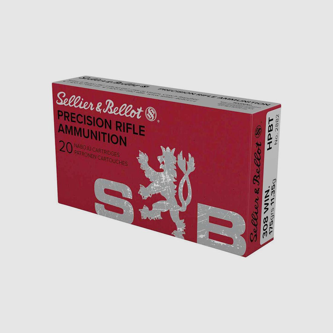 Sellier & Bellot S&B OTM HPBT 175grs. 20pcs. .308Win