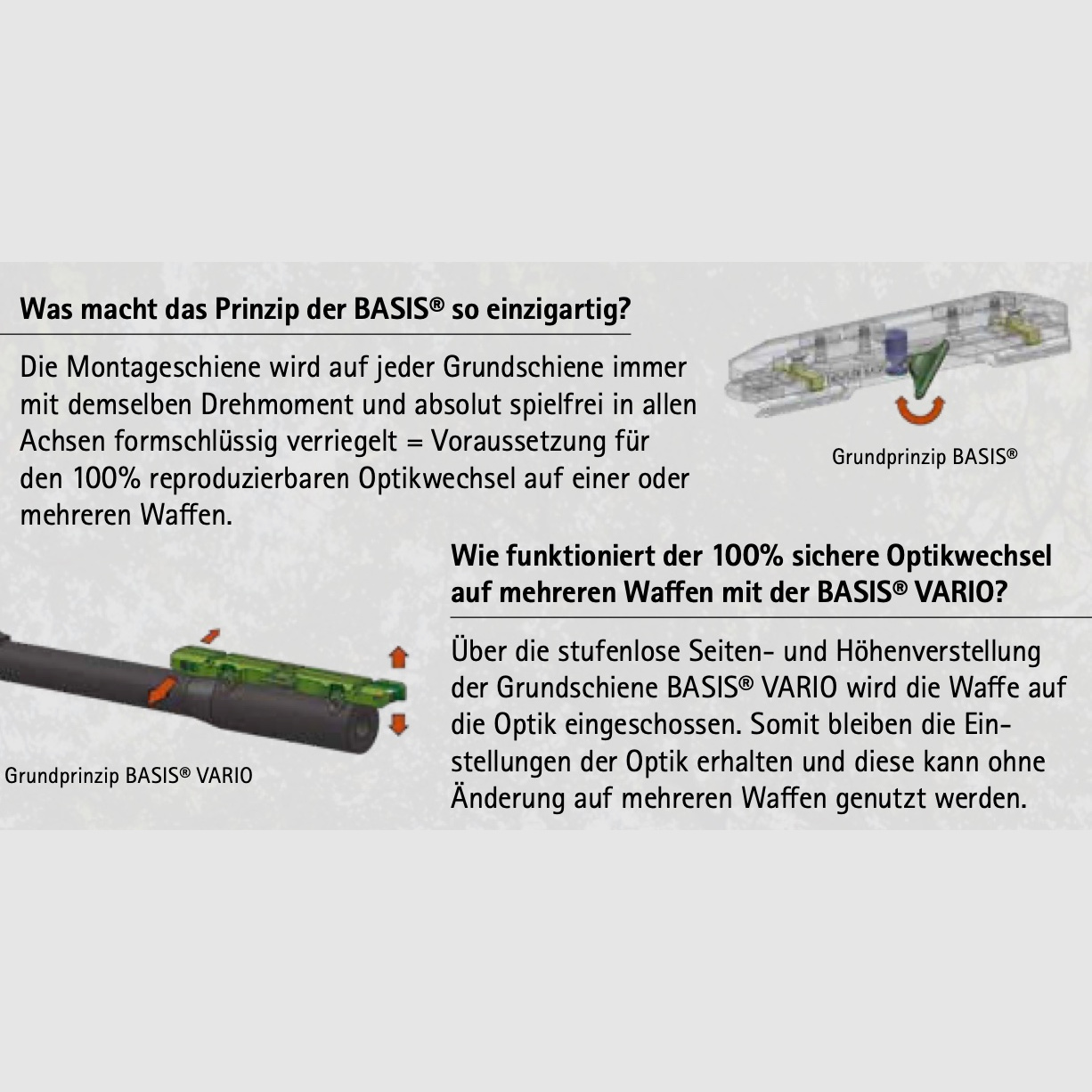 Dentler VAGS-00270 Szyna podstawowa Vario Steyr Mannlicher SM 12 S