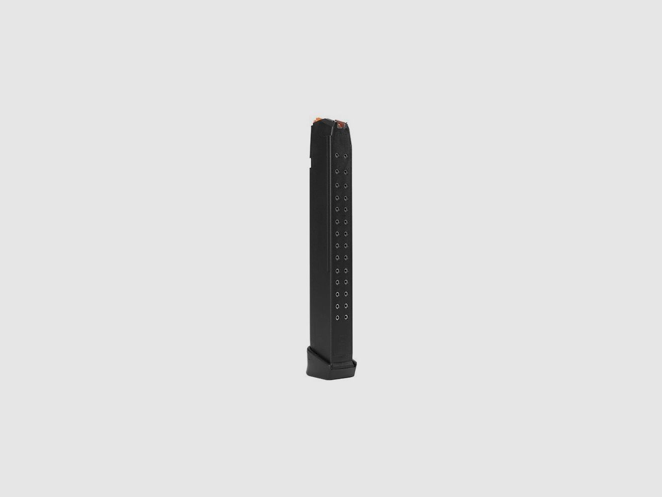 MAGAZIN 33 SCHUSS GLOCK GEN. 5 ORANGE PLATTFORM, Bild 3 von 3