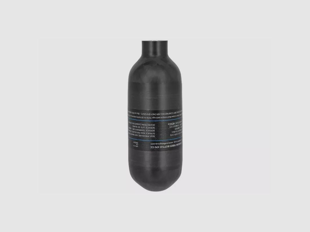 Bottiglia PCP Carbonio 470 cc Edgun, immagine 2 di 2