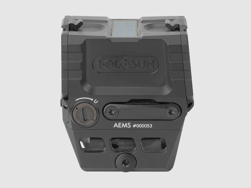 HOLOSUN AEMS GREEN 2MOA/ 65MOA CIRCLE/ 2MOA DOT & 65 MOA CIRCLE, immagine 1 di 2