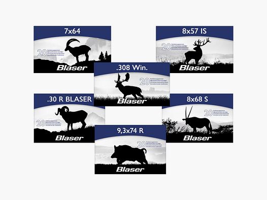 Blaser CDP 196grs - 20 piezas