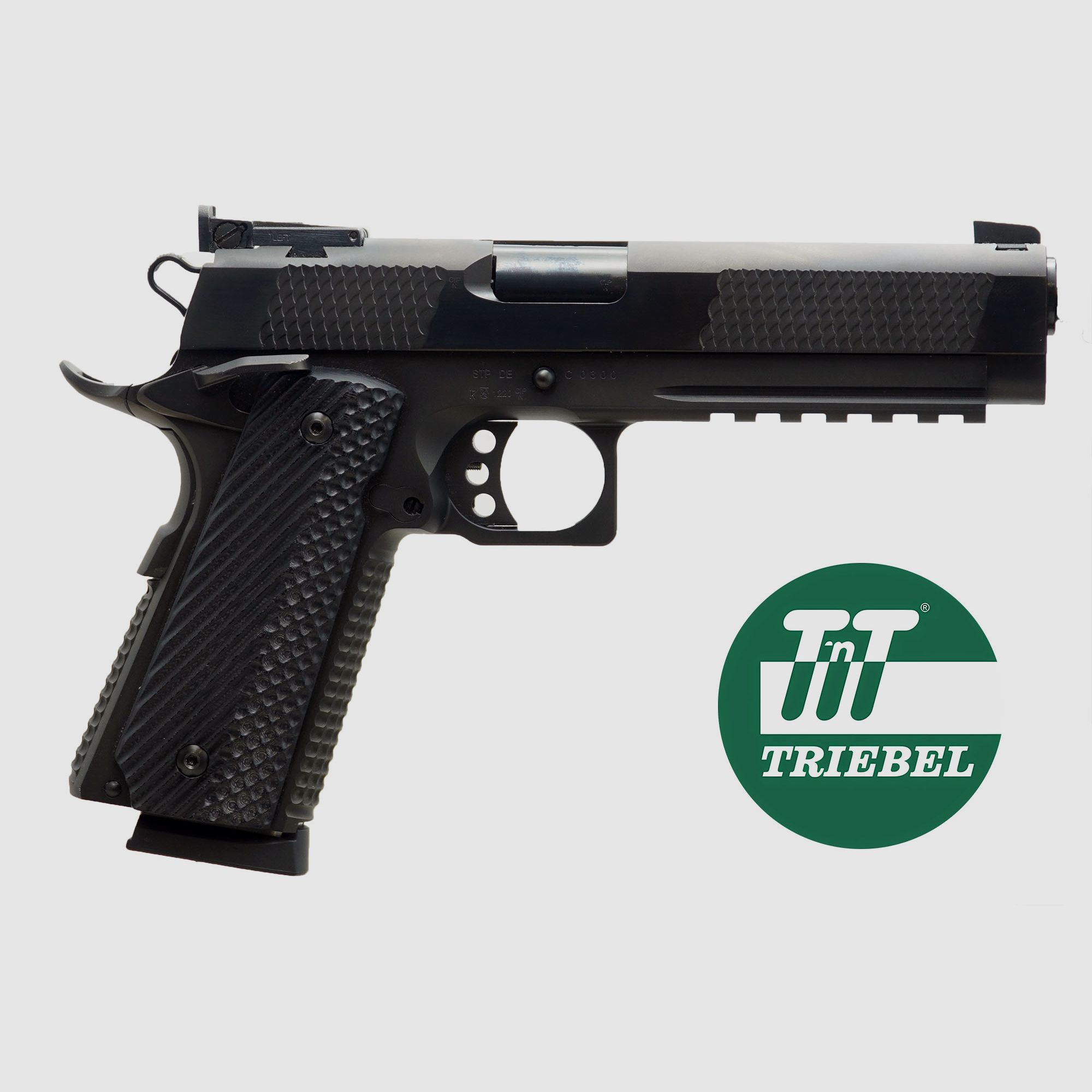 CLUB 30 pistolet (d’occasion) Mod. Präz -5' PVD -Black .45Auto (1), image 1 sur 2