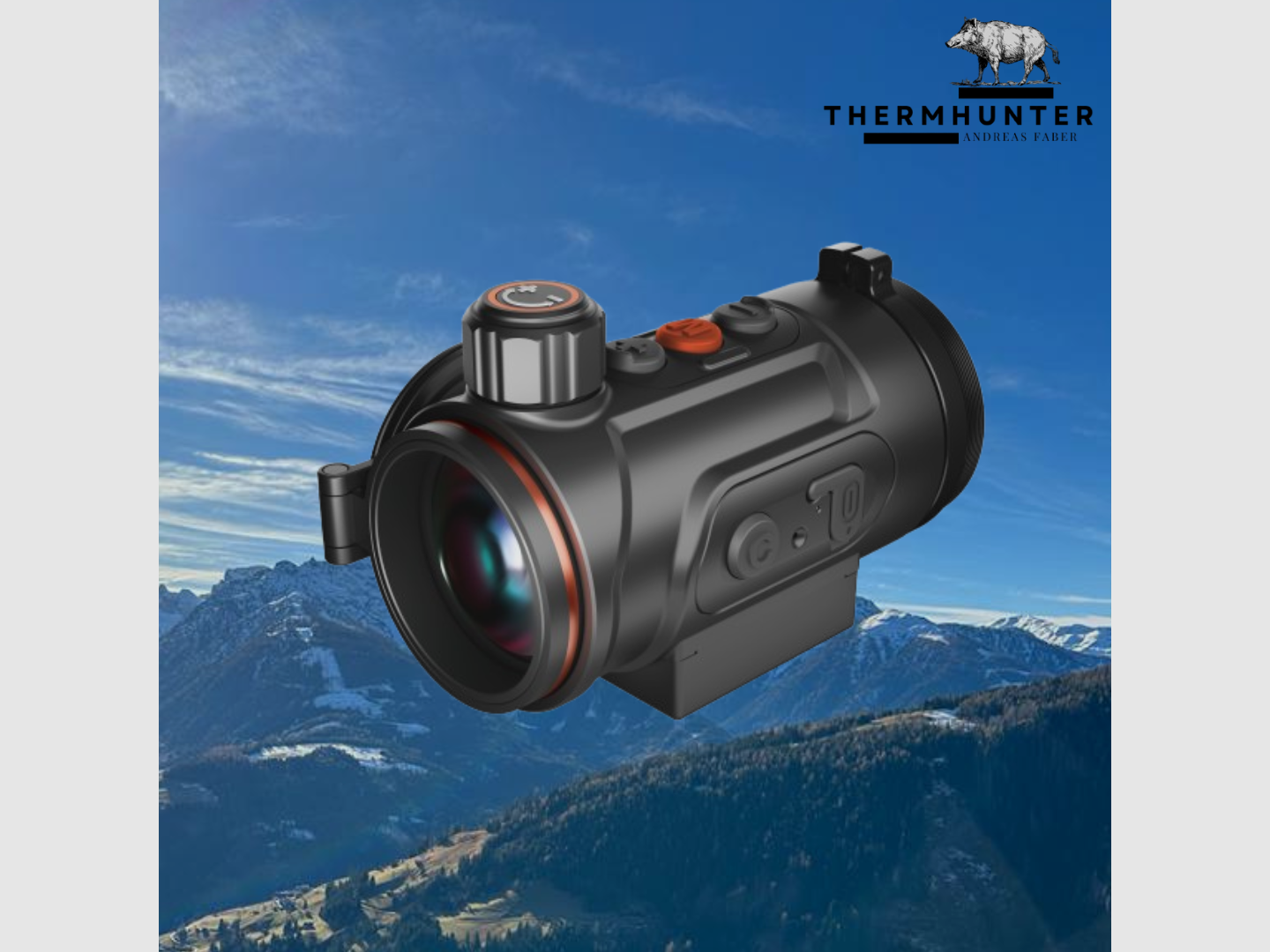 ThermTec Hunt Pro 635 inklusive Adapter Wärmebildvorsatzgerät, Bild 1 von 5