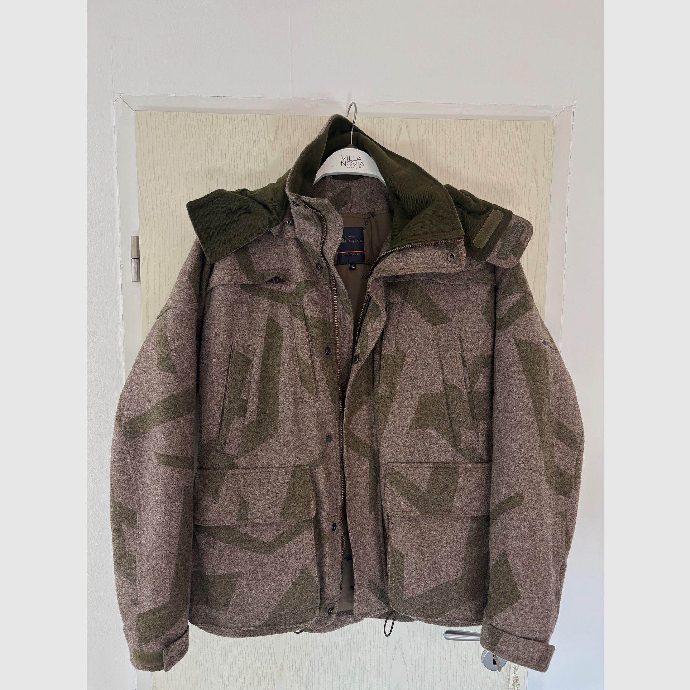 Icefox Woolverine Parka - loden jacket, image 1 of 6