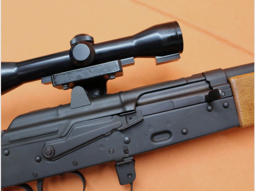 VEB GWB Wiesa Rarität! Ha.Büchse 7,62x39 VEB GWB Wiesa Speger inkl. Zeiss Jena ZF 4x32-M- DDR System Kalaschnikow