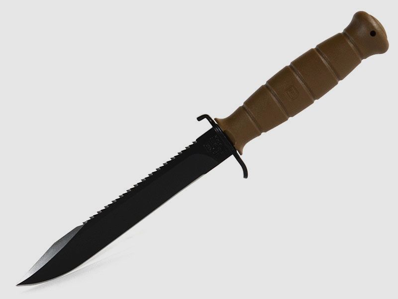 Coltello da Campo GLOCK con Sega, Dark Earth