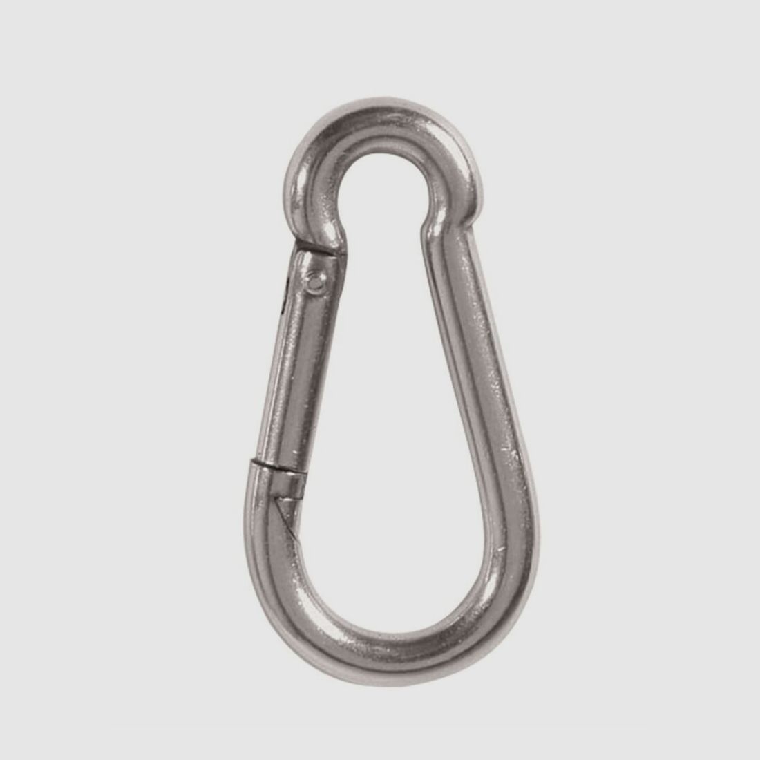 Stainless steel carabiner hooks 3-piece set 40mm